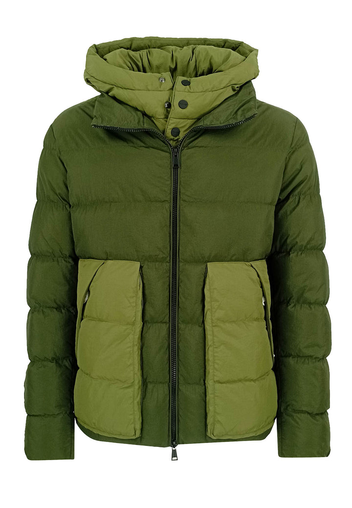 ViaMonte Shop | Be Color giubbino bomber uomo verde militare in nylon