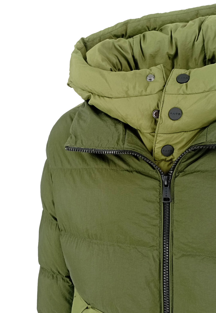 ViaMonte Shop | Be Color giubbino bomber uomo verde militare in nylon