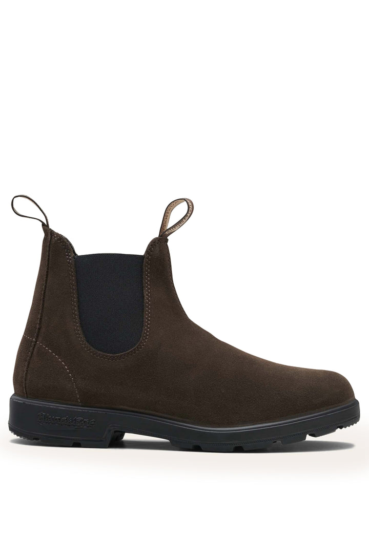 ViaMonte Shop | Blundstone stivaletto marrone scuro unisex in pelle