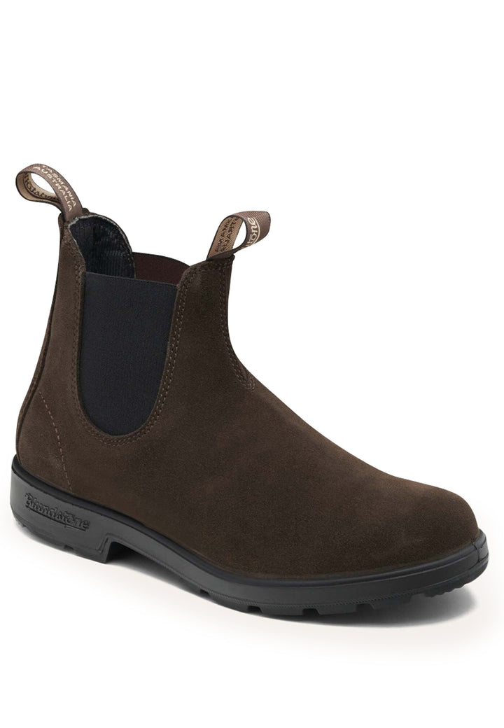 ViaMonte Shop | Blundstone stivaletto marrone scuro unisex in pelle