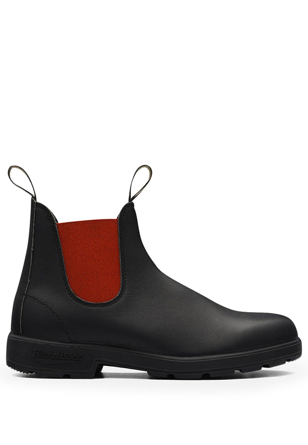 ViaMonte Shop | Blundstone stivaletto nero e rosso unisex in pelle