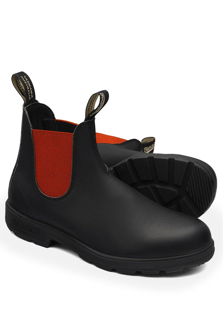 ViaMonte Shop | Blundstone stivaletto nero e rosso unisex in pelle