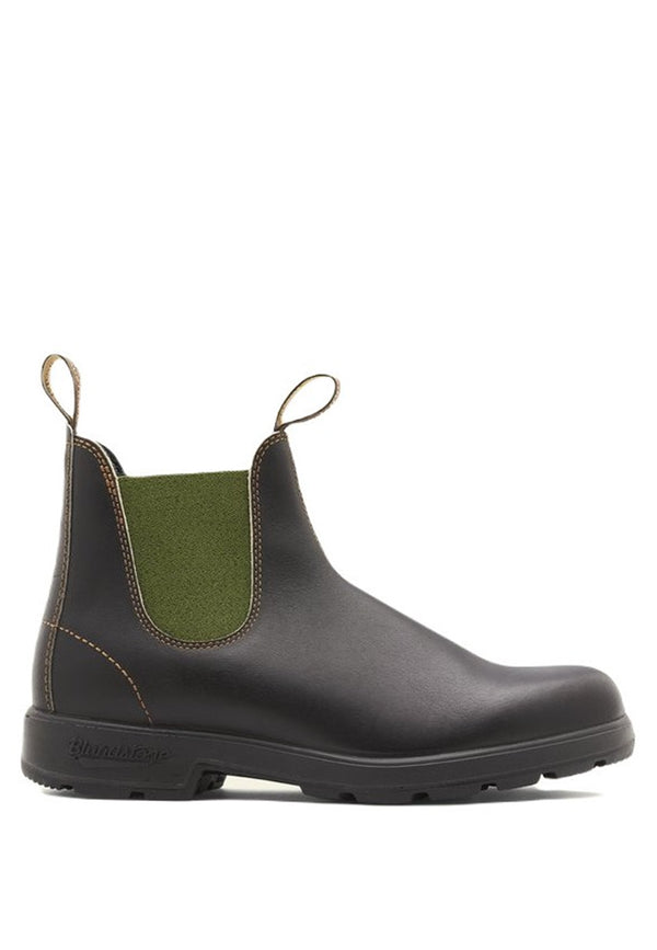 ViaMonte Shop | Blundstone stivaletto marrone e verde unisex in pelle