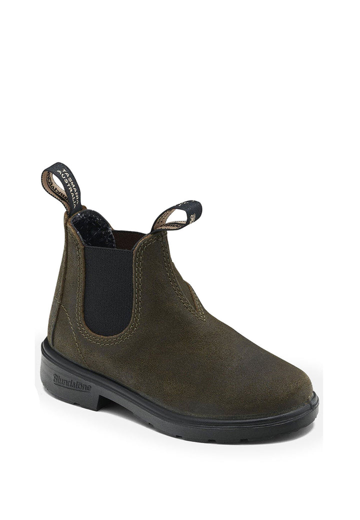 ViaMonte Shop | Blundstone tronchetto dark olive bambino in pelle