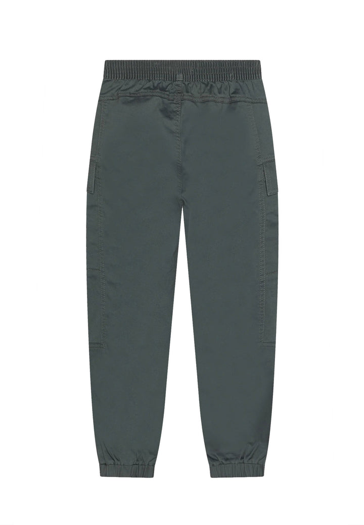 ViaMonte Shop | Calvin Klein Jeans pantalone grigio bambino in cotone