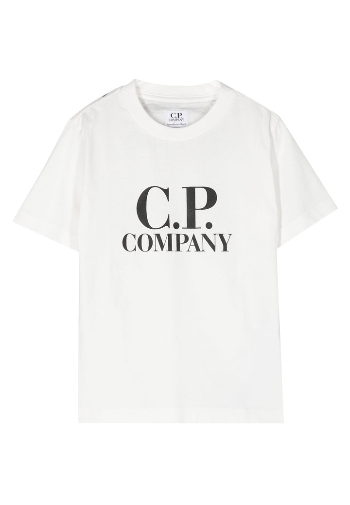 ViaMonte Shop | C.P. Company t-shirt bianca bambino in cotone