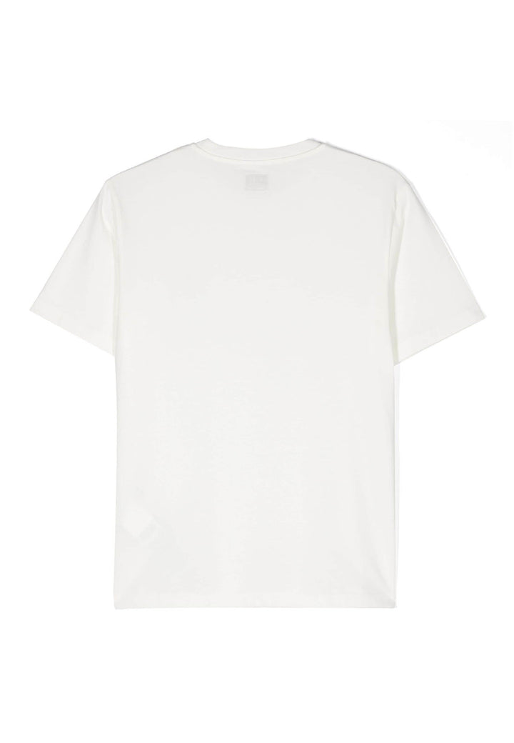 ViaMonte Shop | C.P. Company t-shirt bianca bambino in cotone