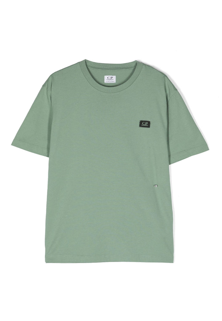 ViaMonte Shop | C.P. Company t-shirt verde bambino in cotone