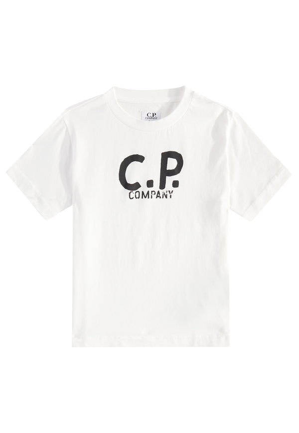 ViaMonte Shop | C.P. Company t-shirt bianca bambino in cotone