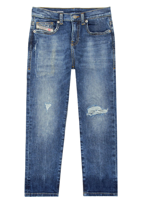 ViaMonte Shop | Diesel Kid jeans blu bambino in denim