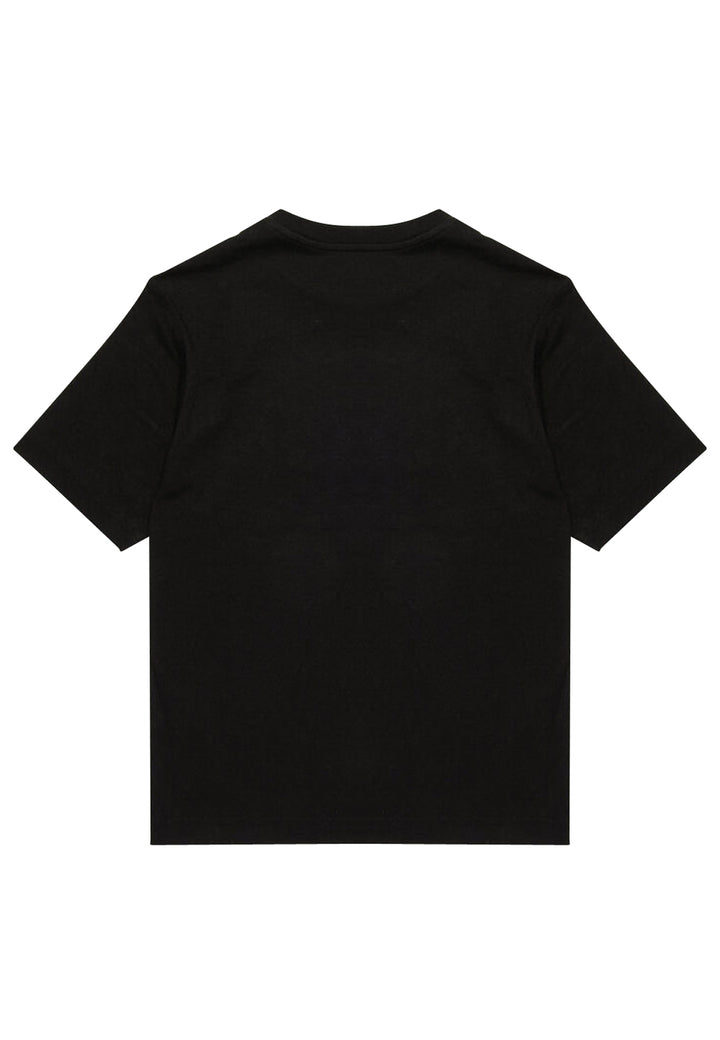 ViaMonte Shop | Diesel Kid t-shirt nera bambino in cotone