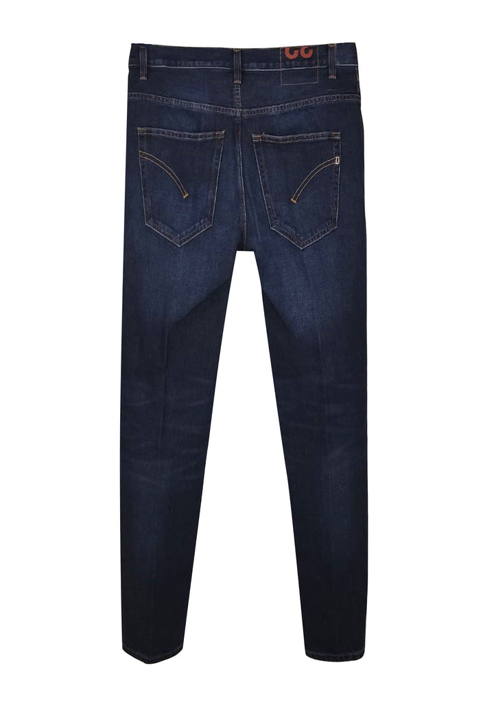 ViaMonte Shop | Dondup jeans Brighton blu scuro uomo in denim elasticizzato