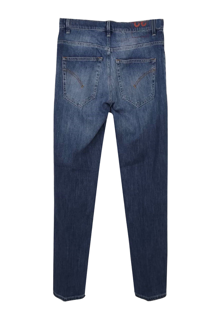 ViaMonte Shop | Dondup jeans Brighton blu intermedio uomo in denim elasticizzato