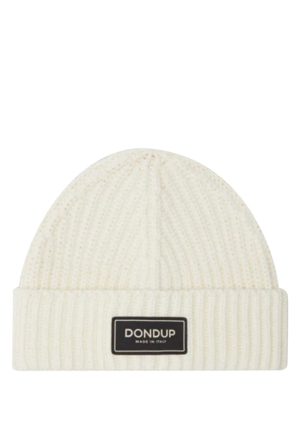 ViaMonte Shop | Dondup cappello bianco unisex in lana