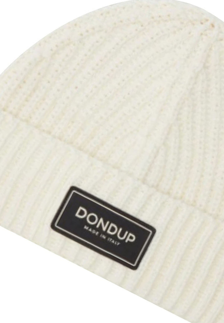 ViaMonte Shop | Dondup cappello bianco unisex in lana