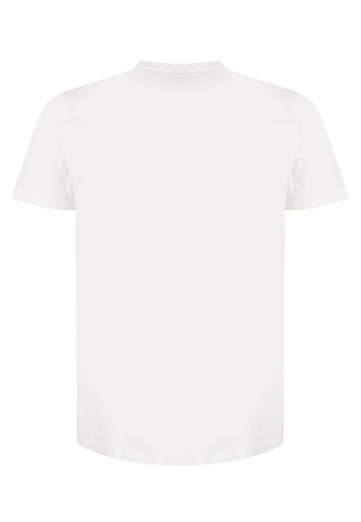 ViaMonte Shop | Dondup t-shirt uomo bianca in cotone