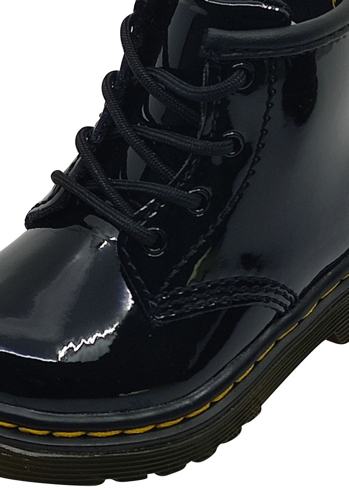 ViaMonte Shop | Dr.Martens stivaletto 1460 Patent Lamper nero bambino in pelle