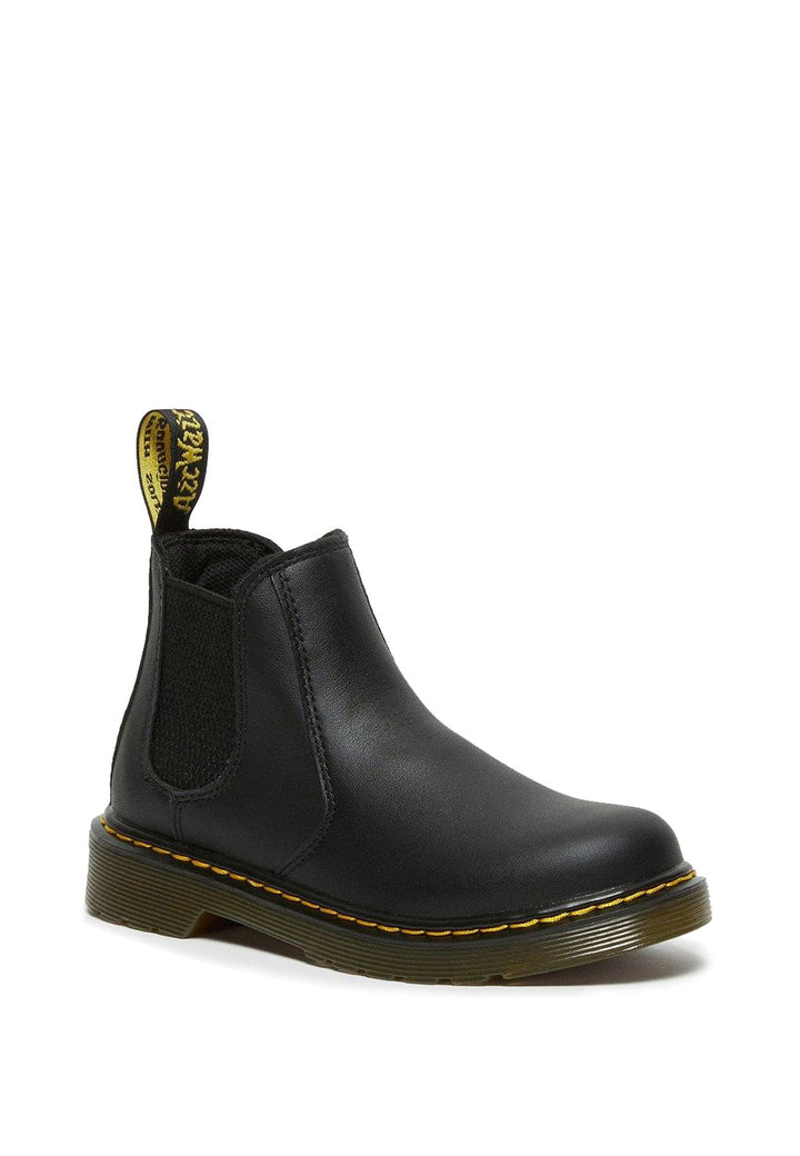 ViaMonte Shop | Dr. Martens stivaletto 2976 Chelsea Softy nero bambino in pelle