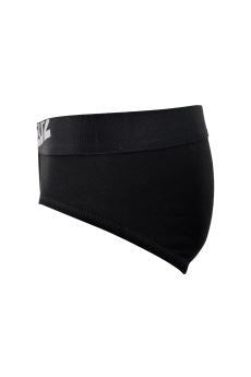 ViaMonte Shop | Dsquared2 Underwear slip nero uomo con elastico logato