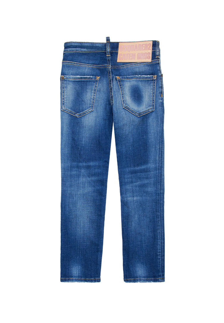 ViaMonte Shop | Dsquared2 jeans blu bambino in denim