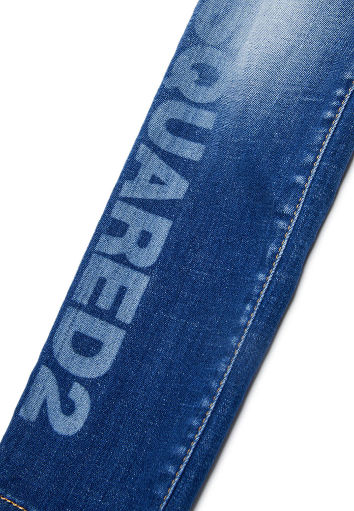 ViaMonte Shop | Dsquared2 jeans blu bambino in denim