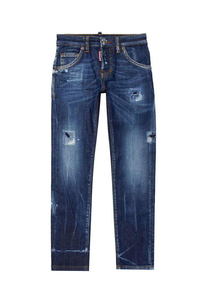 ViaMonte Shop | Dsquared2 jeans blu bambino in denim