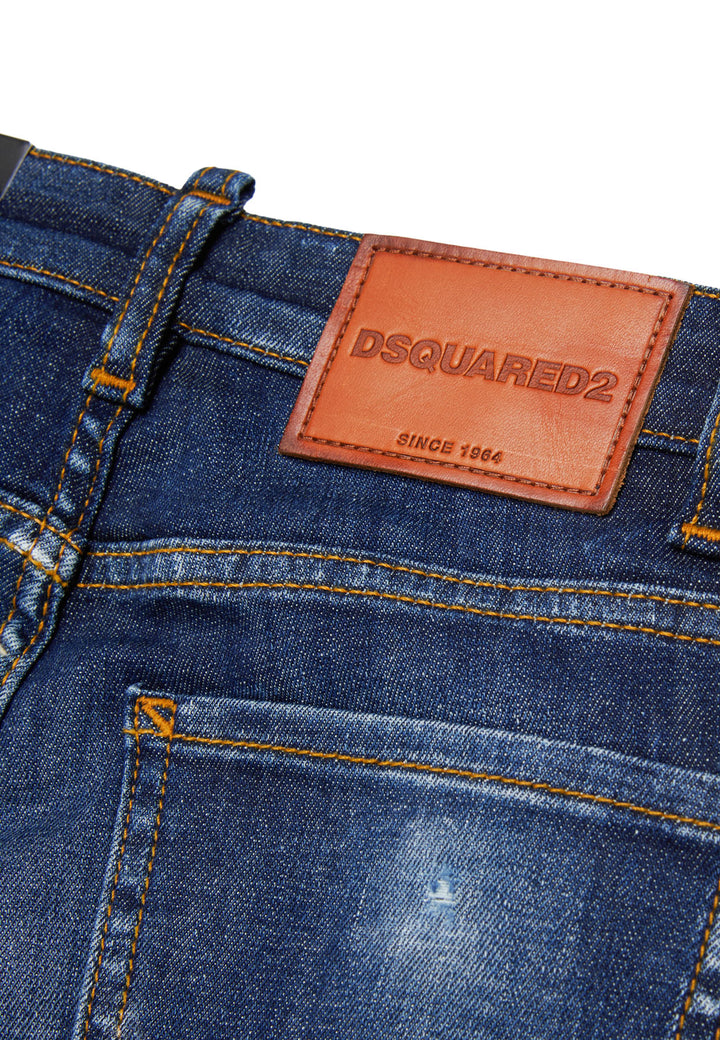 ViaMonte Shop | Dsquared2 jeans blu bambino in denim