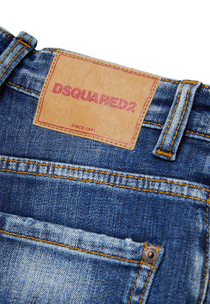 ViaMonte Shop | Dsquared2 jeans blu bambino in denim