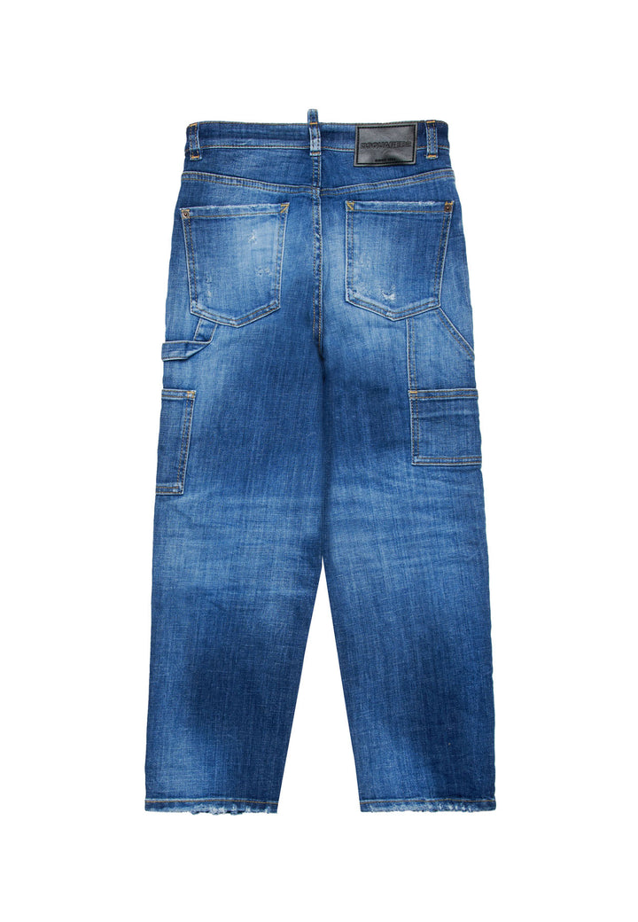 ViaMonte Shop | Dsquared2 jeans blu bambino in denim