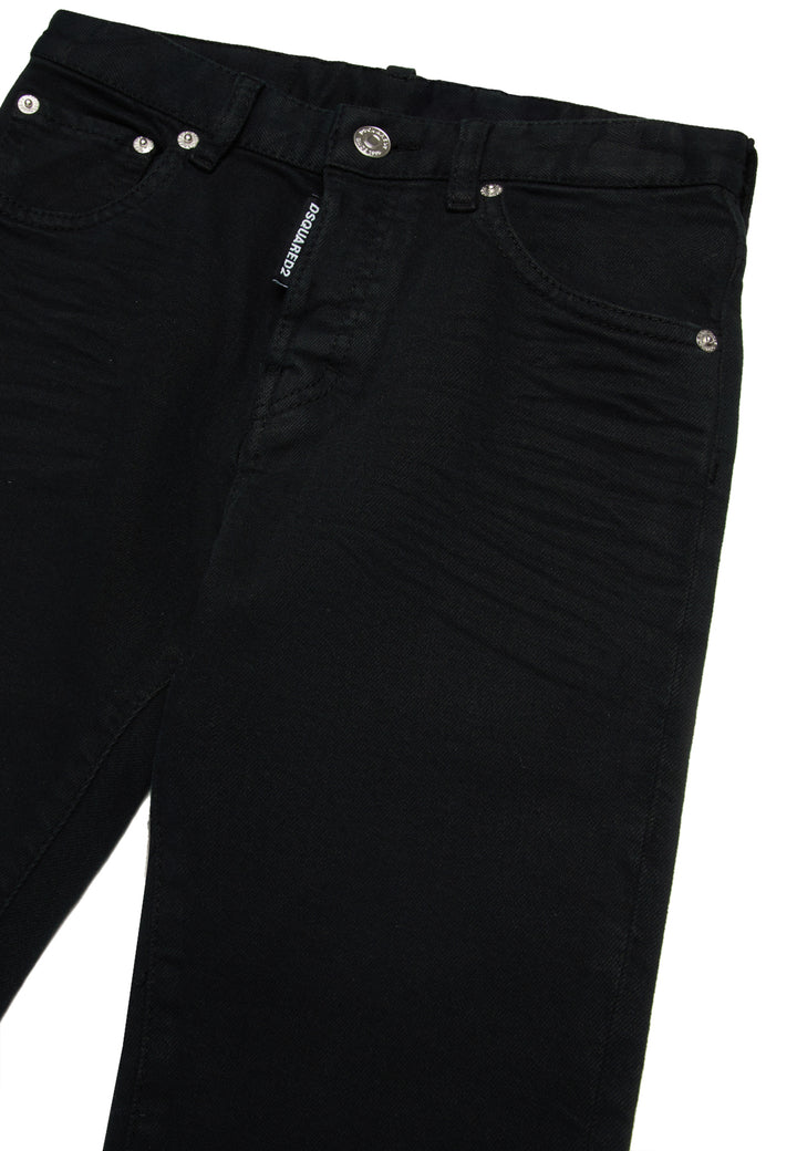 ViaMonte Shop | Dsquared2 jeans nero bambino in denim