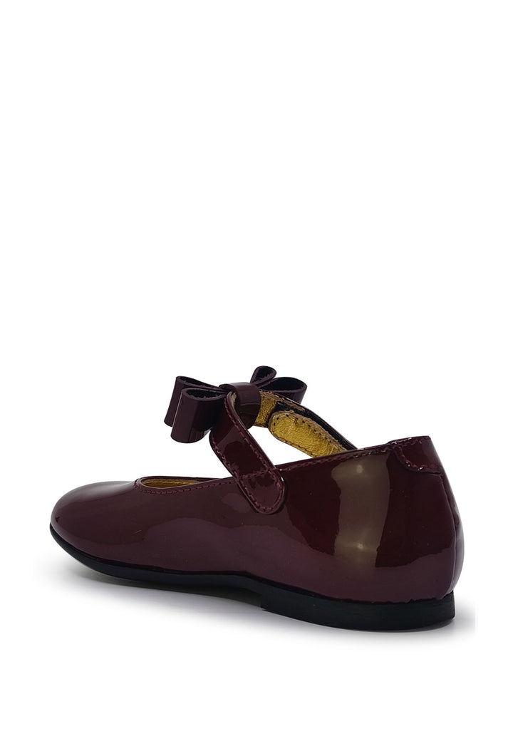 ViaMonte Shop | Elisabetta Franchi ballerine bordeaux bambina in vernice