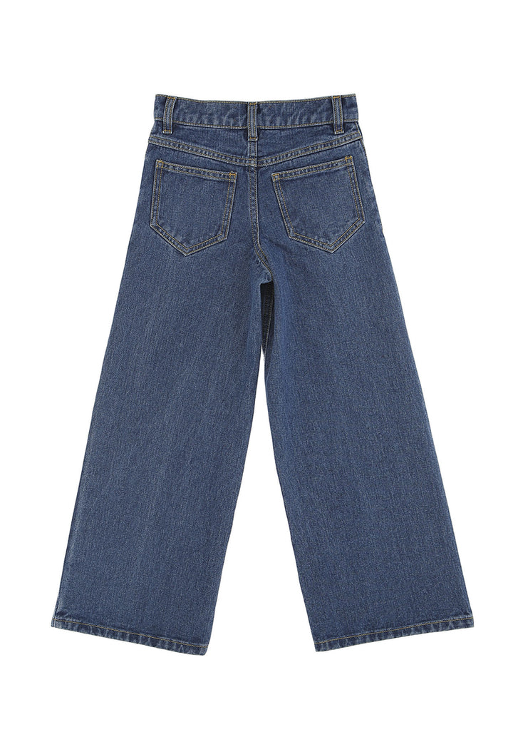 ViaMonte Shop | Elisabetta Franchi jeans blu bambina in denim