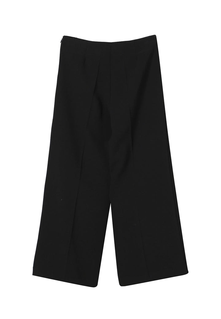 ViaMonte Shop | Elisabetta Franchi pantalone nero bambina in crèpe