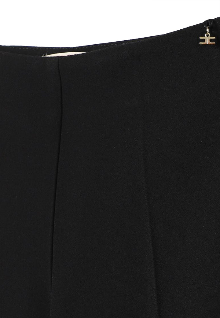 ViaMonte Shop | Elisabetta Franchi pantalone nero bambina in crèpe