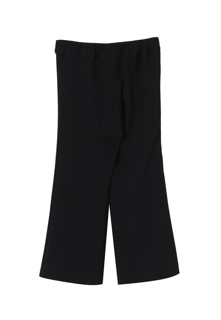 ViaMonte Shop | Elisabetta Franchi pantalone nero bambina in crèpe