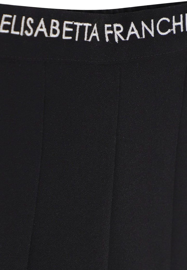 ViaMonte Shop | Elisabetta Franchi pantalone nero bambina in crèpe