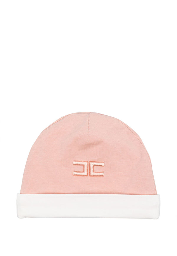 ViaMonte Shop | Elisabetta Franchi cappello rosa neonata in jersey