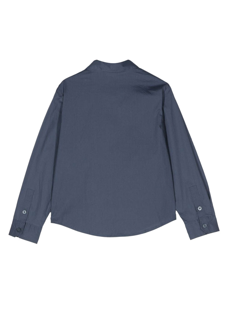 ViaMonte Shop | Emporio Armani camicia blu bambino in cotone