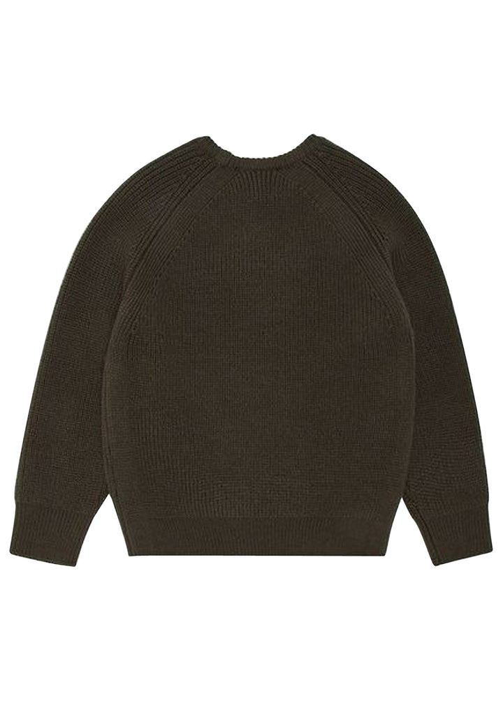 ViaMonte Shop | Emporio Armani maglia verde bambino in misto lana