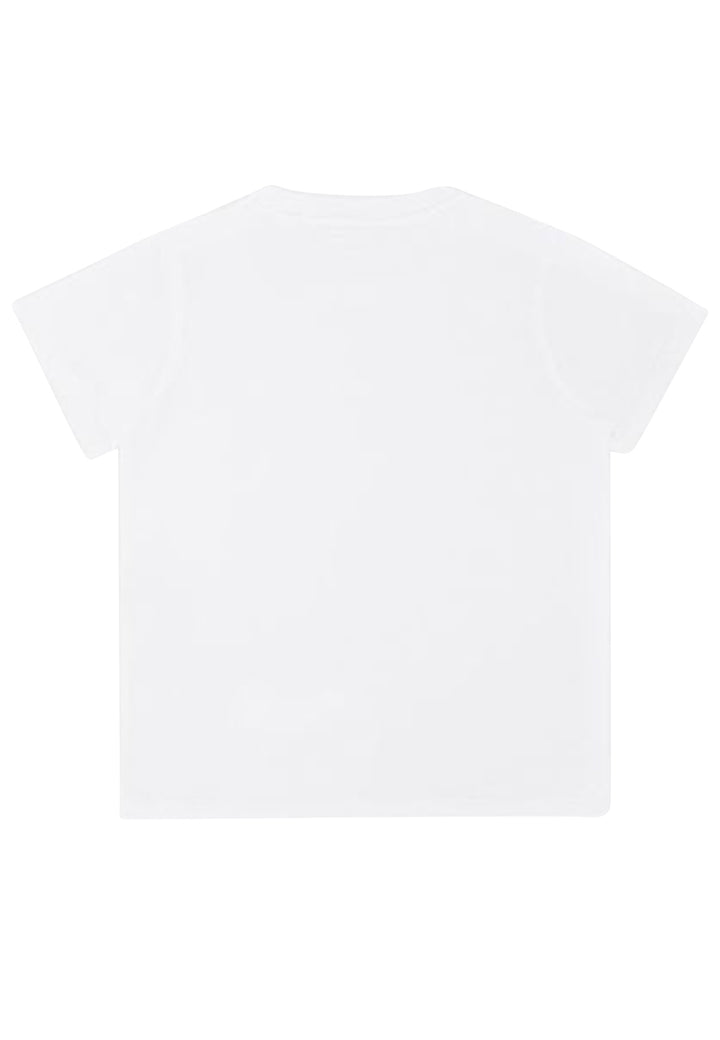 ViaMonte Shop | Emporio Armani t-shirt bianca bambino in cotone