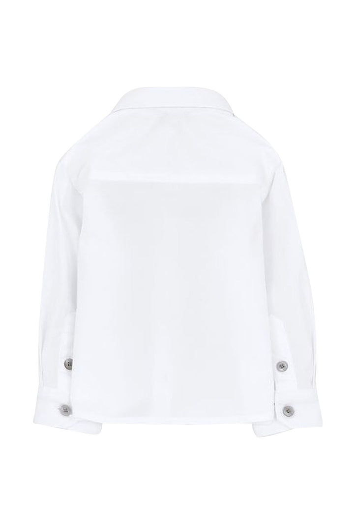 ViaMonte Shop | Emporio Armani camicia bianca neonato in cotone