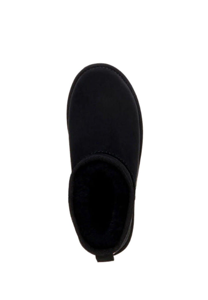 ViaMonte Shop | EMU Australia stivaletti wallaby mini nero bambina in pelle scamosciata