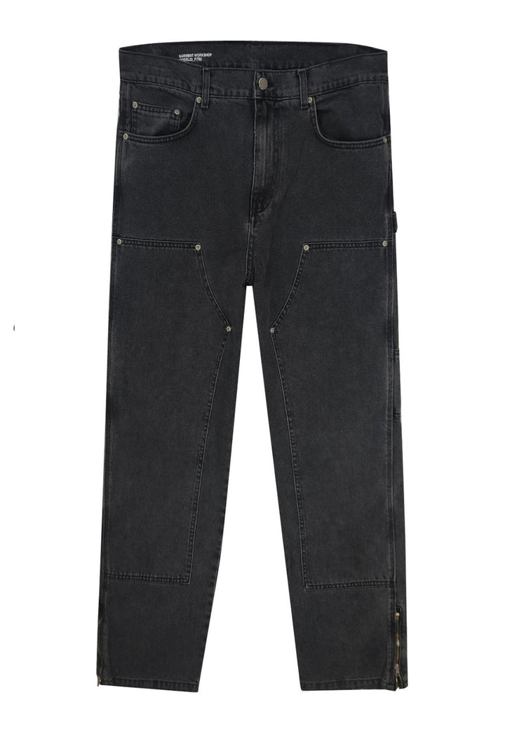 ViaMonte Shop | Garment Workshop jeans unisex nero in denim