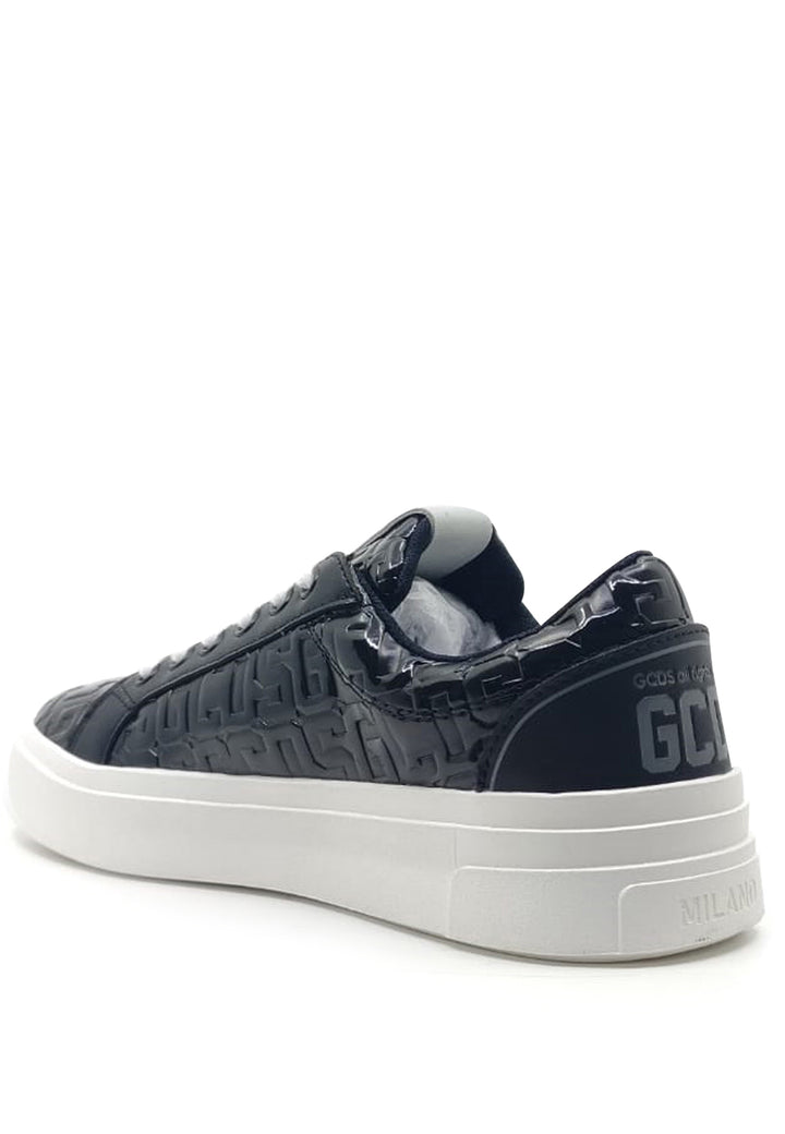 ViaMonte Shop | GCDS sneakers nera uomo in pelle