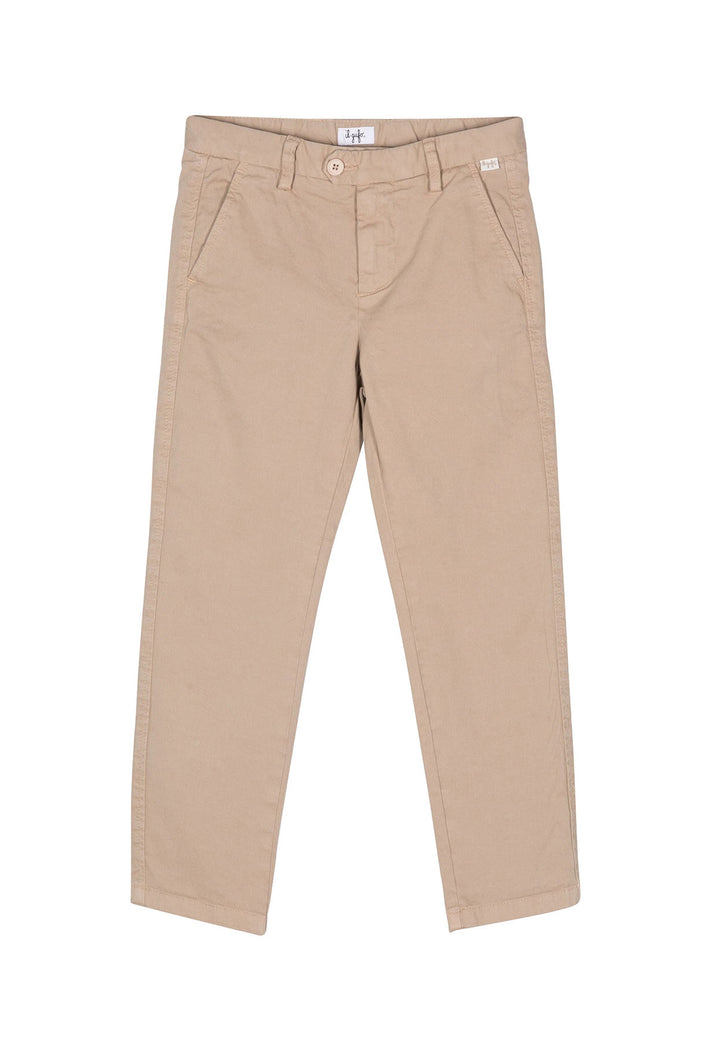 ViaMonte Shop | Il Gufo pantalone beige bambino in cotone