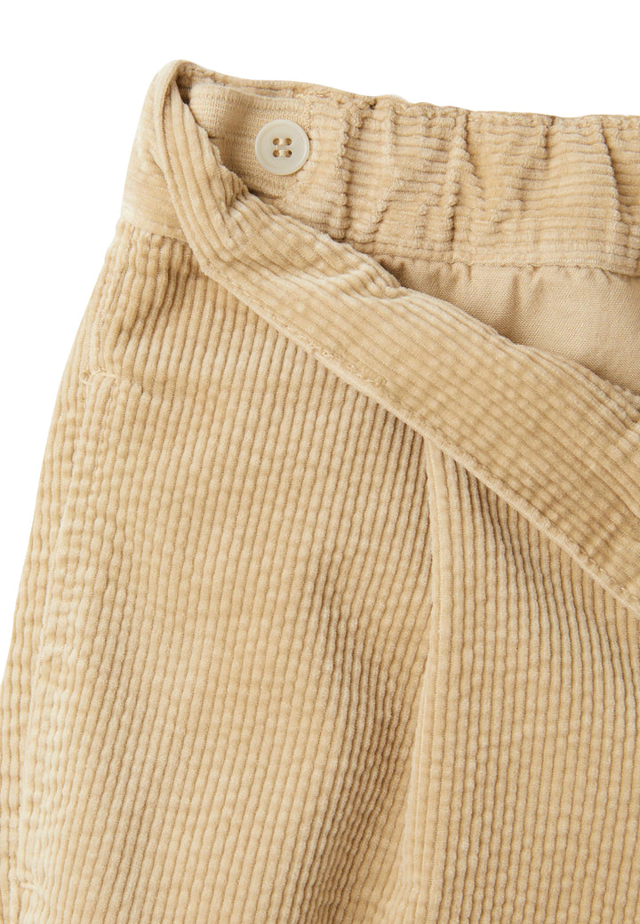 ViaMonte Shop | Il Gufo pantalone beige bambino in velluto