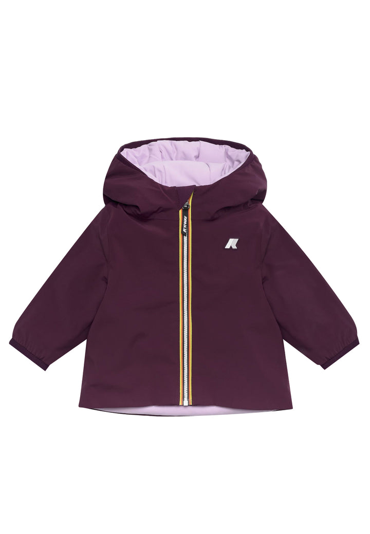 ViaMonte Shop | K-Way giubbino E.Jack double viola/rosa neonato