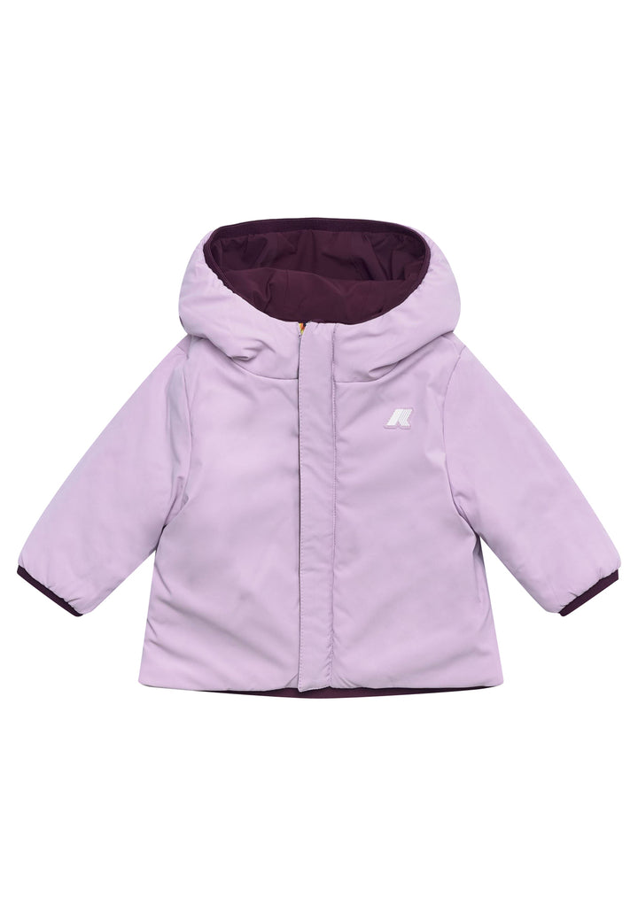 ViaMonte Shop | K-Way giubbino E.Jack double viola/rosa neonato