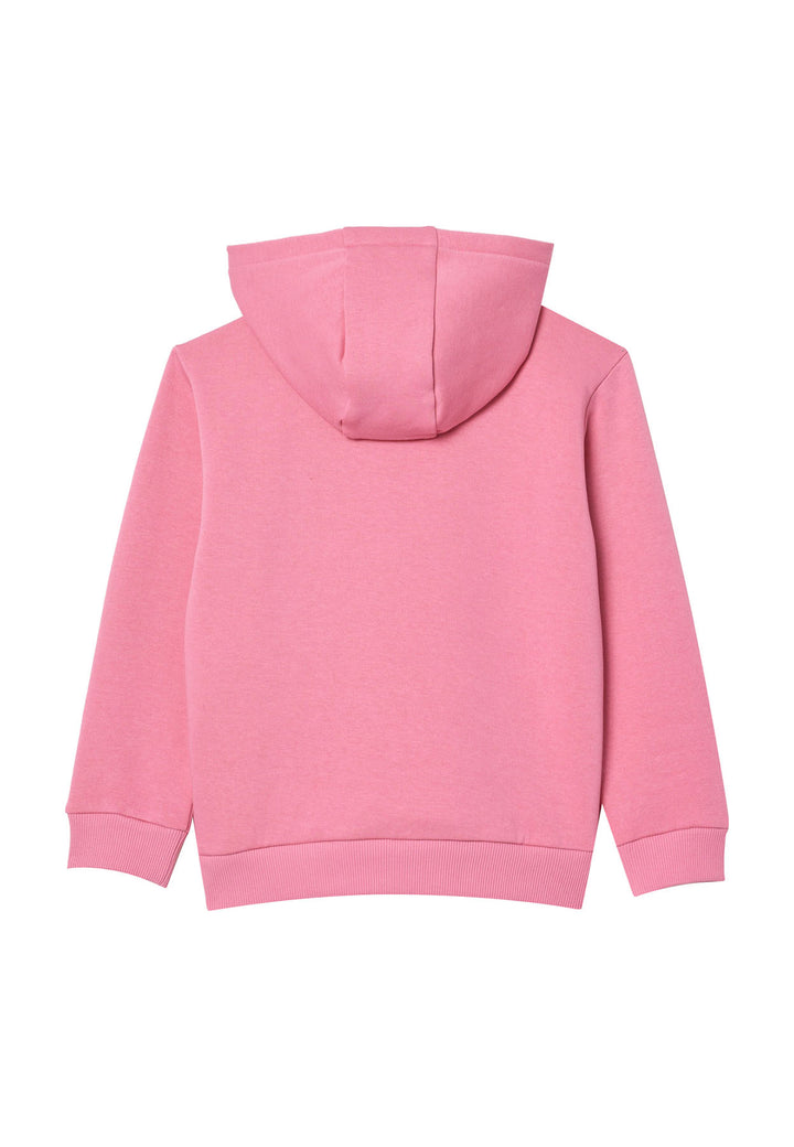 ViaMonte Shop | Lacoste felpa rosa bambino in cotone