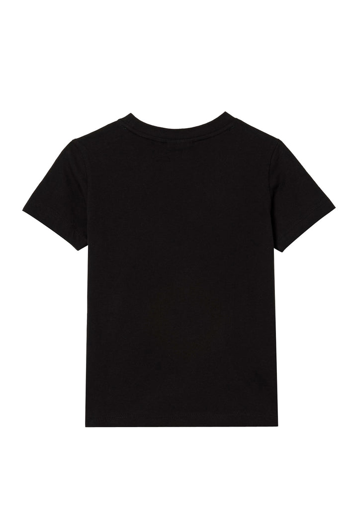 ViaMonte Shop | Lacoste t-shirt nera bambino in jersey di cotone